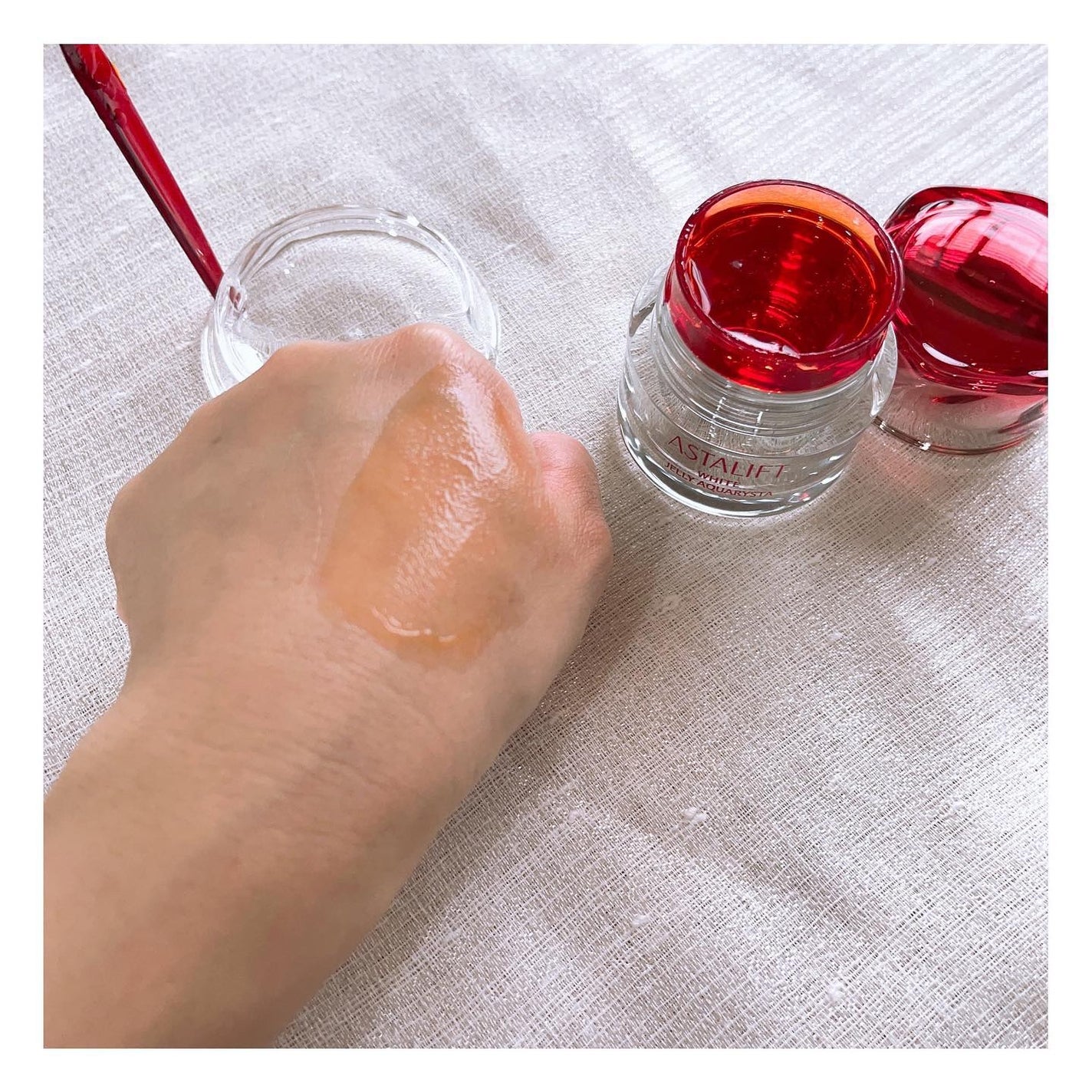 アスタリフト ホワイト ジェリー アクアリスタ/アスタリフト/美容液を使ったクチコミ(7枚目)