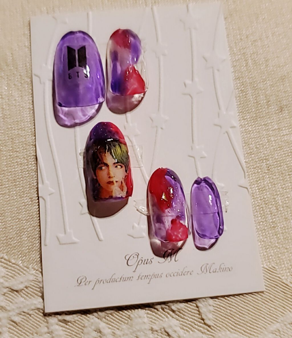 ネイルチップオーバルタイプ/DAISO/ネイルチップ・パーツを使ったクチコミ(4枚目)