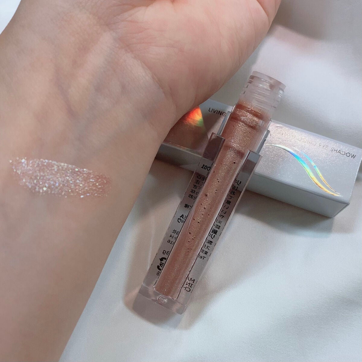 ダイヤモンドシリーズ 星空リキッドアイシャドウ/ZEESEA/リキッドアイシャドウを使ったクチコミ(3枚目)