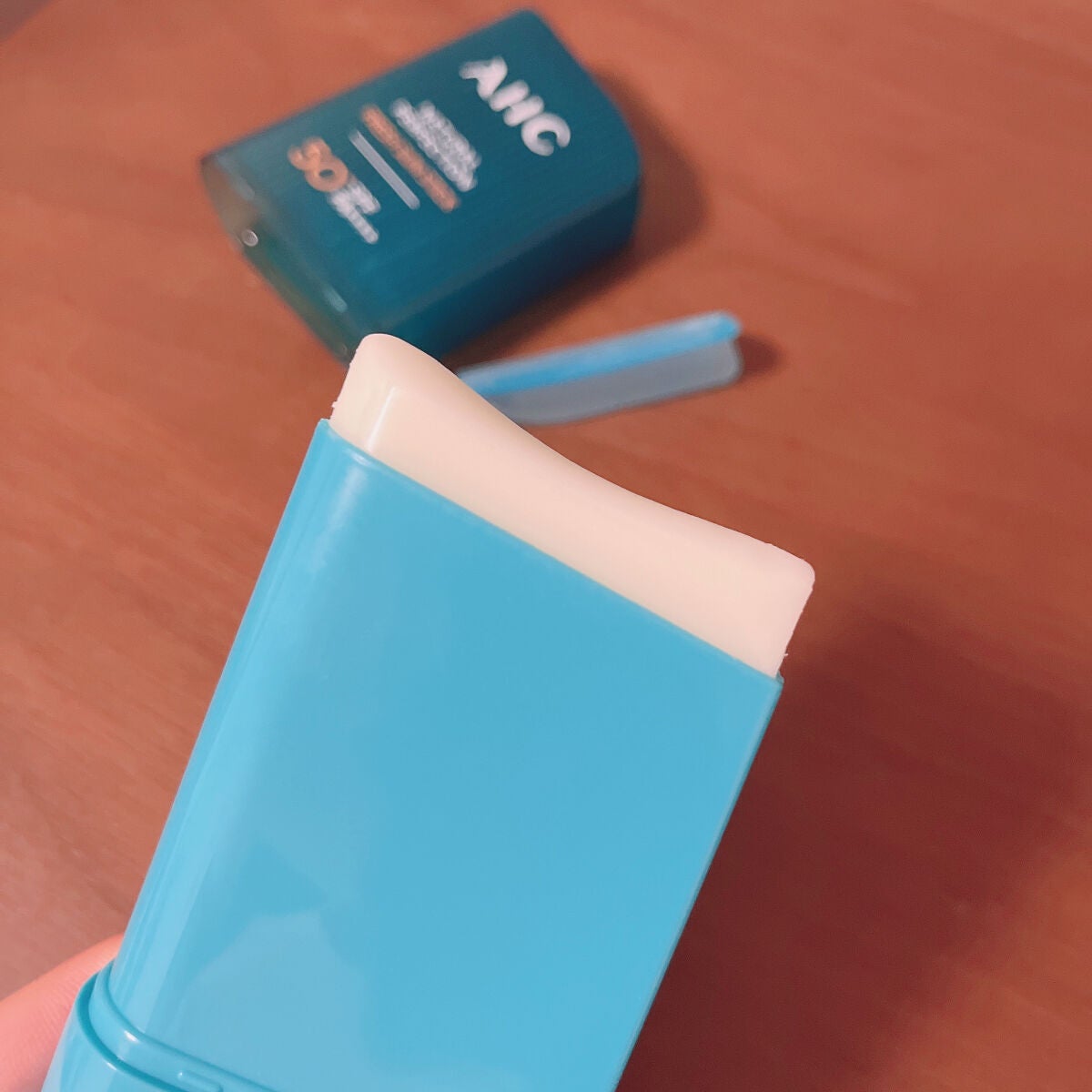 ナチュラルパーフェクションフレッシュサンスティック/AHC/日焼け止めスティックを使ったクチコミ(3枚目)