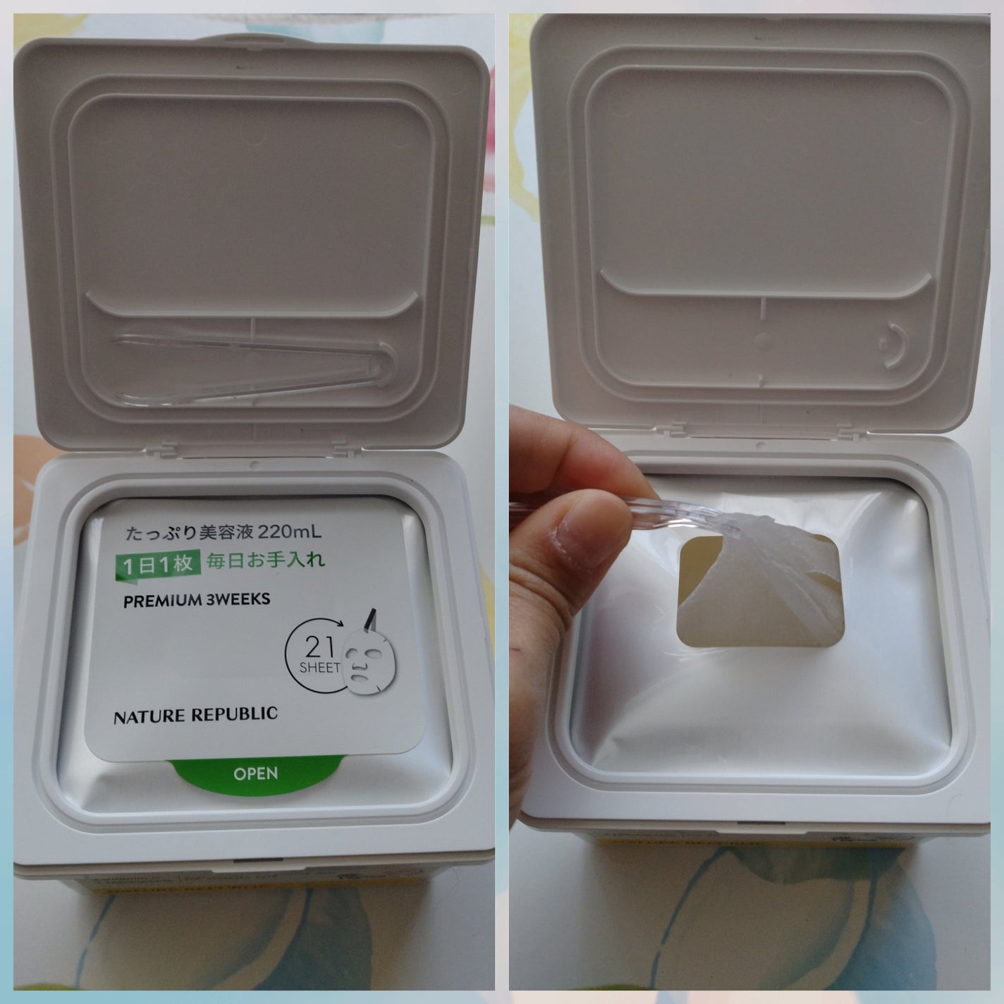 キューブマスク レチノール/ネイチャーリパブリック/シートマスク・パックを使ったクチコミ(2枚目)