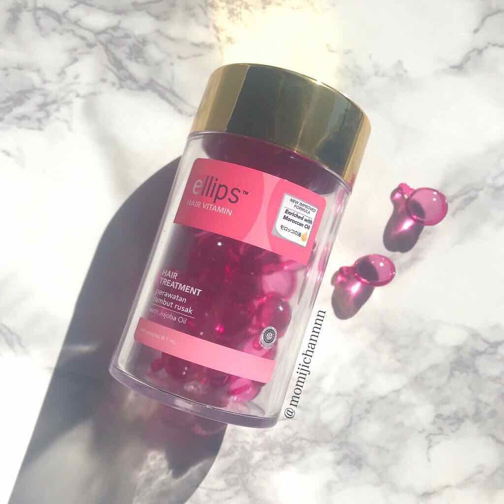 ヘアーオイル【トリートメント】/ellips/ヘアオイルを使ったクチコミ（1枚目）