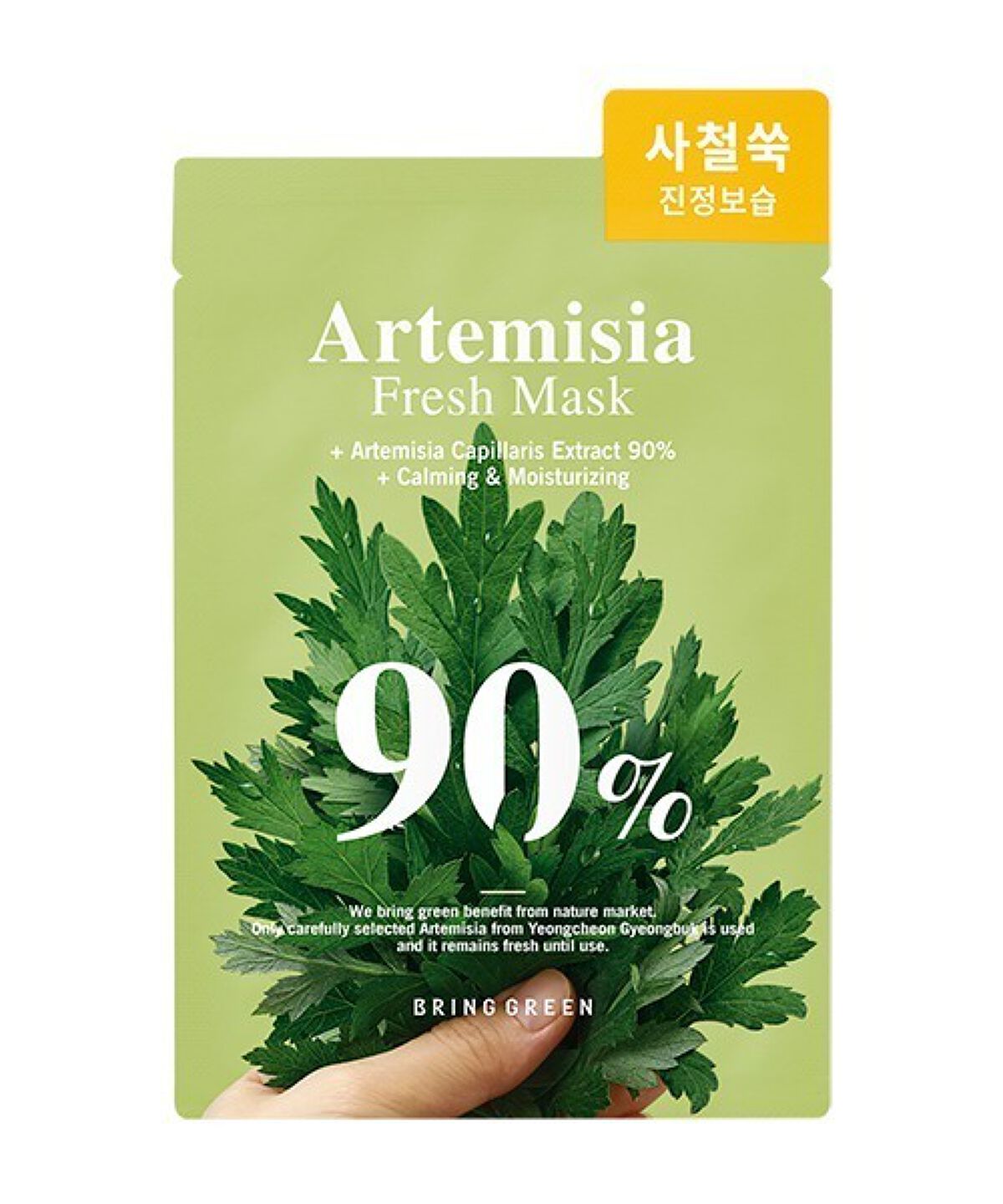 BRING GREEN カワラヨモギ90%フレッシュマスク