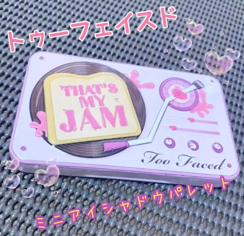 ザッツ マイ ジャム! ミニ アイシャドウ パレット /Too Faced/アイシャドウパレットを使ったクチコミ(1枚目)
