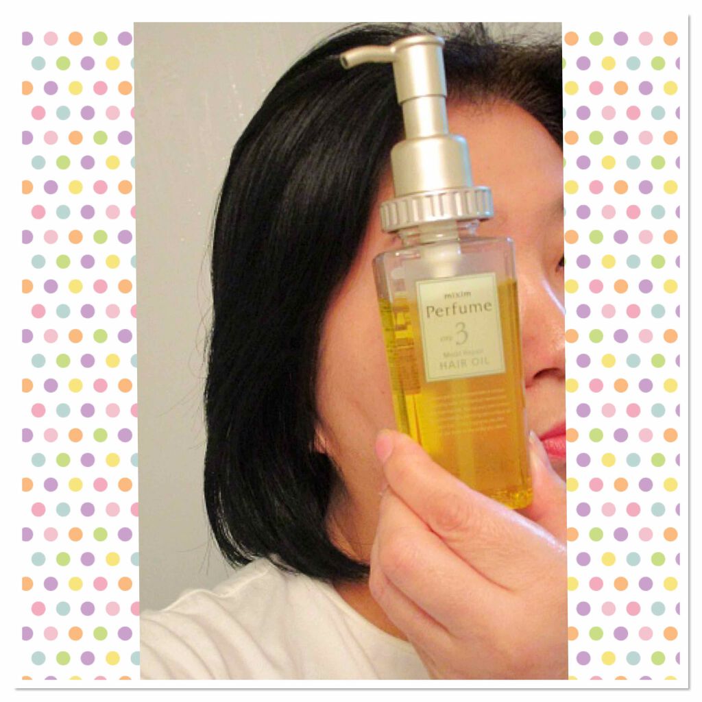 モイストリペア ヘアオイル/mixim Perfume/ヘアオイルを使ったクチコミ(4枚目)