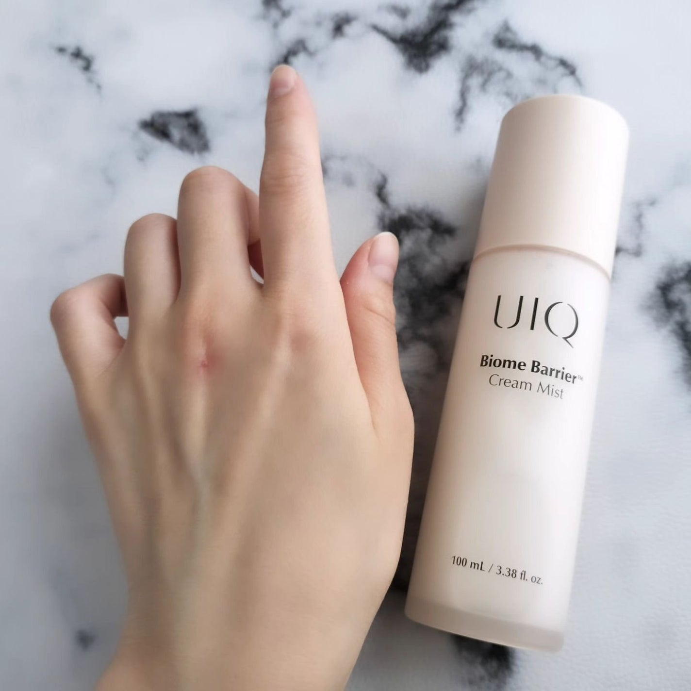 バイオームバリア クリームミスト/UIQ/ミスト状化粧水を使ったクチコミ(5枚目)