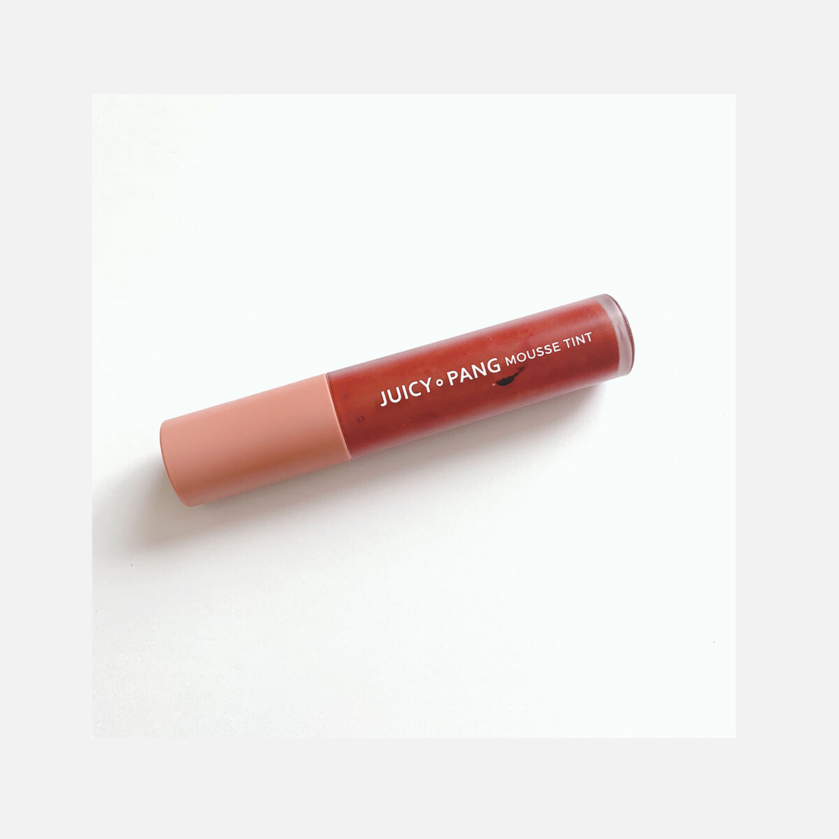 ジューシーパン ムースティント RD04　ストロベリー/A’pieu/リップティントを使ったクチコミ（1枚目）