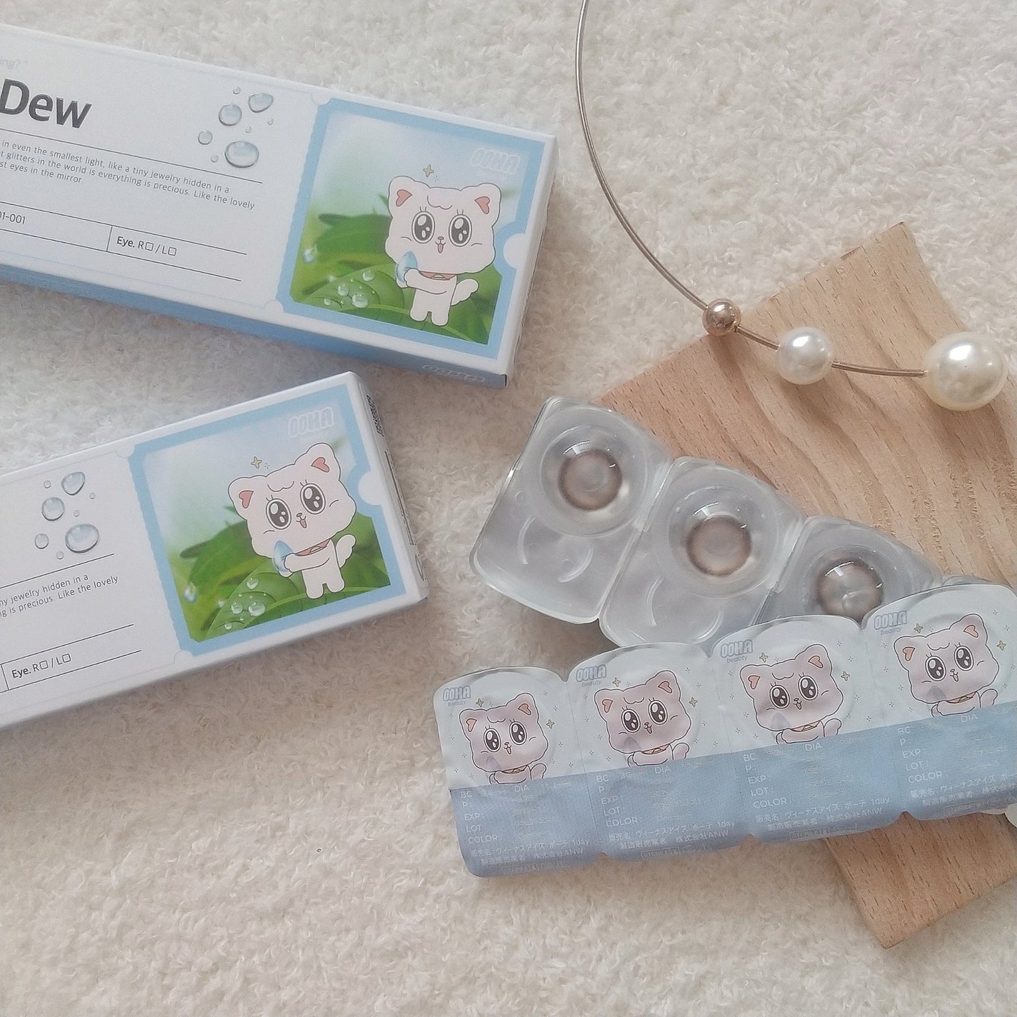 OOHA Dew e Dew 1day/OOHA/ワンデー(1DAY)カラコンを使ったクチコミ(5枚目)