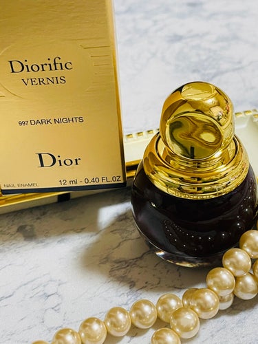 Dior ヴェルニ ディオリフィックのクチコミ「Dior
ヴェルニ ディオリフィック


☑︎ 997 DARK NIGHTS



こちらは.....」（1枚目）