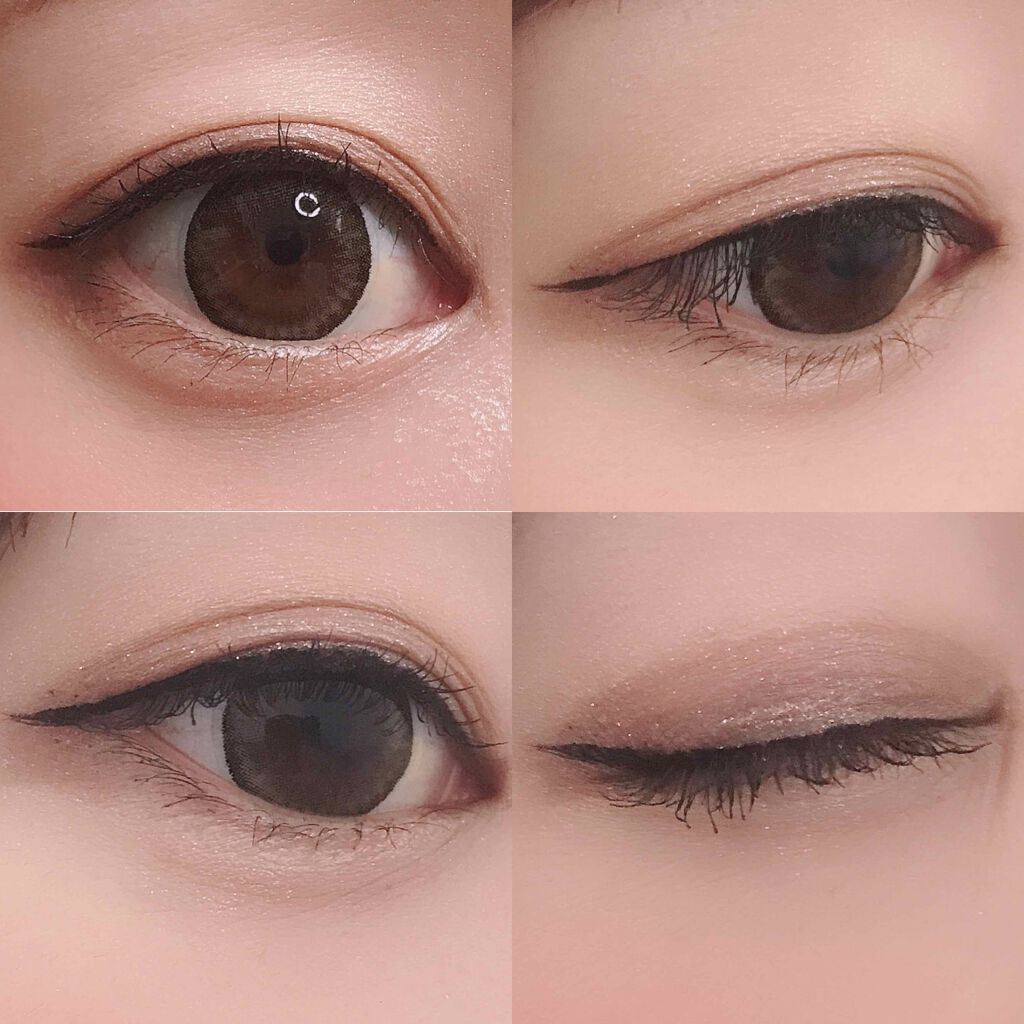 シャイニーシャドウ N/excel/単色アイシャドウを使ったクチコミ(3枚目)