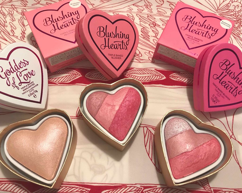 ブラッシング ハート/MAKEUP REVOLUTION/パウダーチークを使ったクチコミ（1枚目）