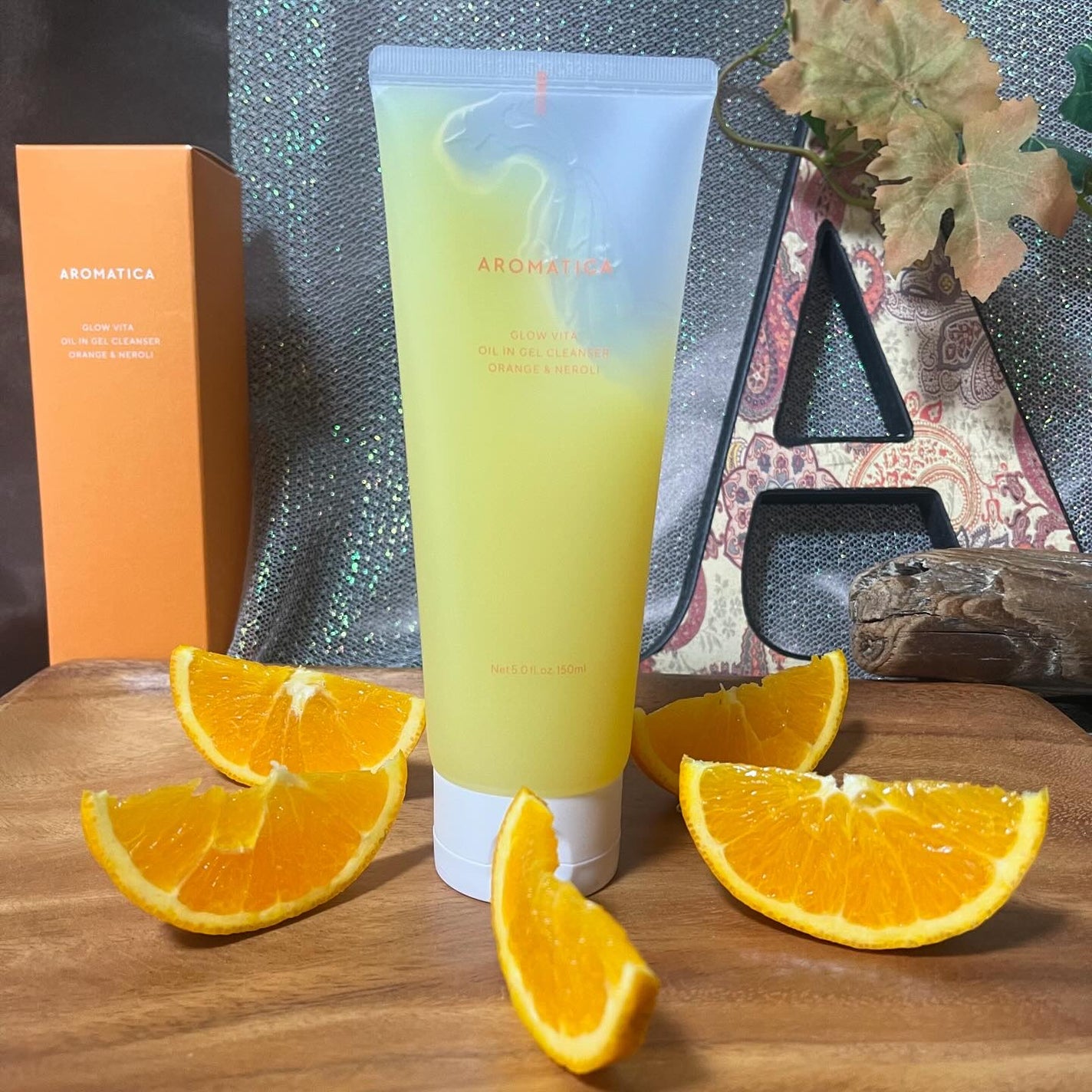 グロービタオイル イン ジェル クレンザー オレンジ&ネロリ/AROMATICA/クレンジングジェルを使ったクチコミ(1枚目)