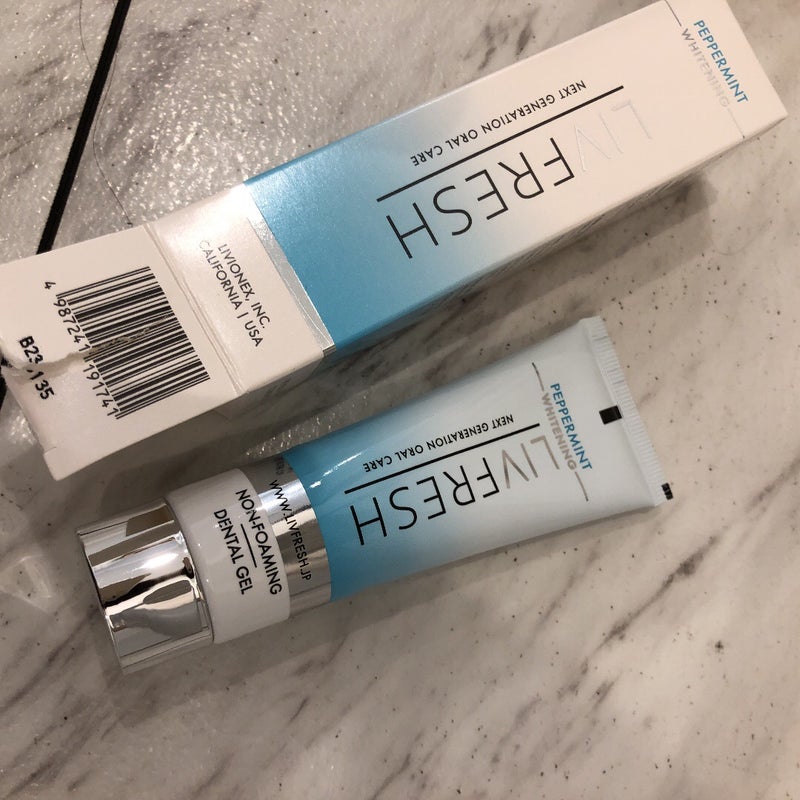 リブフレッシュ オーラルジェル/リブフレッシュ /歯磨き粉を使ったクチコミ（1枚目）