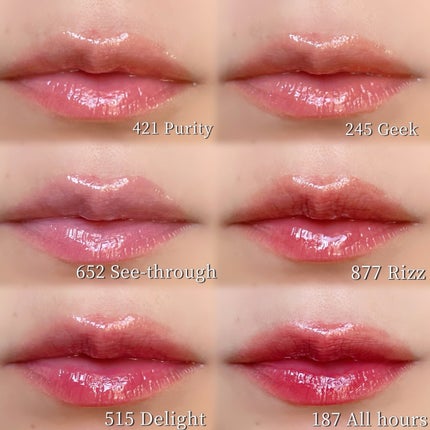 アンシーン バルーンティント/Oddtype/リップティントを使ったクチコミ(4枚目)