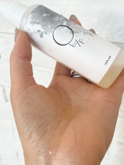 リッチオイル/O by F/ヘアオイルを使ったクチコミ(2枚目)