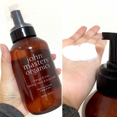 ORフォーミングハンド＆ボディウォッシュ/john masters organics/ハンドソープを使ったクチコミ（2枚目）