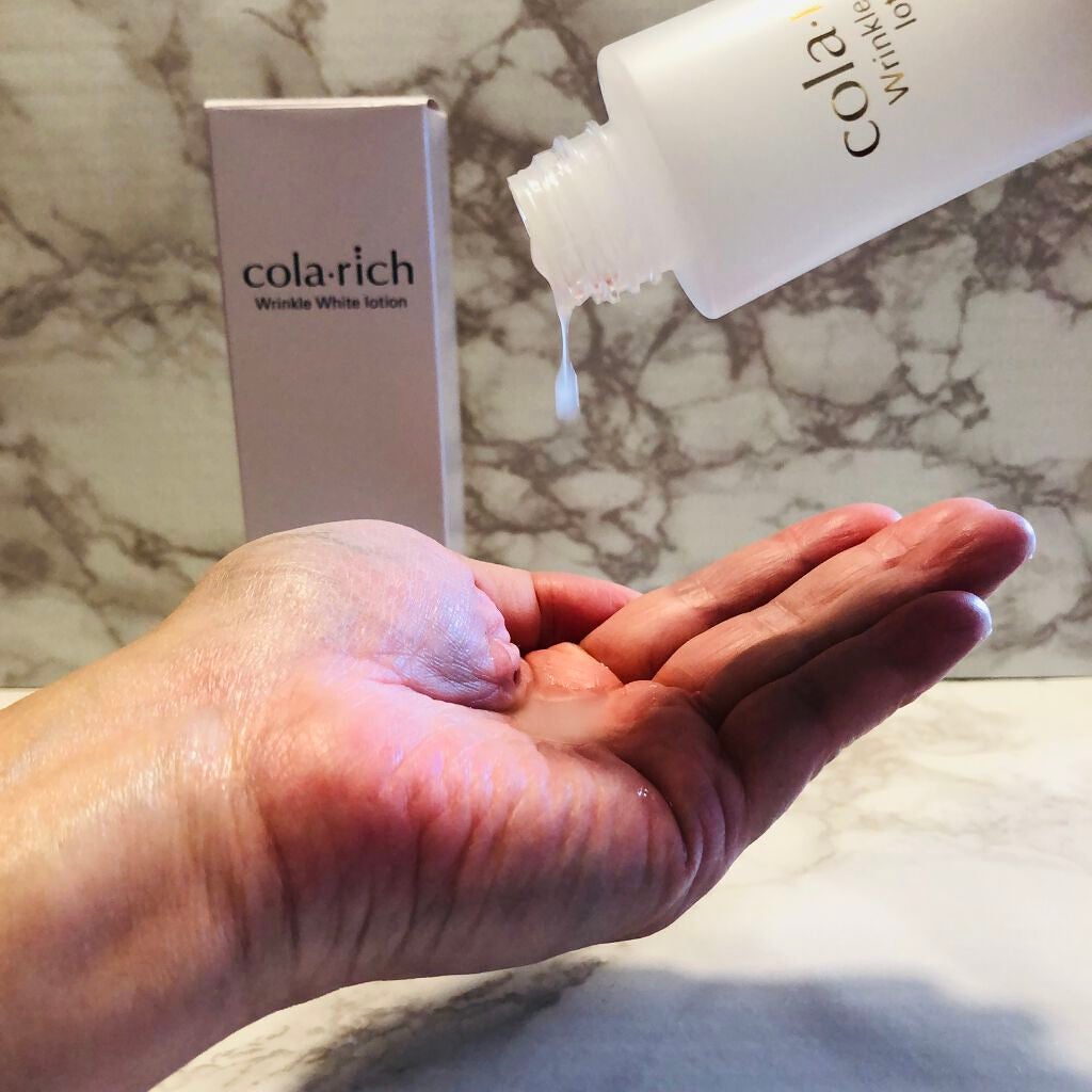 リンクルホワイトローション/コラリッチ/化粧水を使ったクチコミ(3枚目)