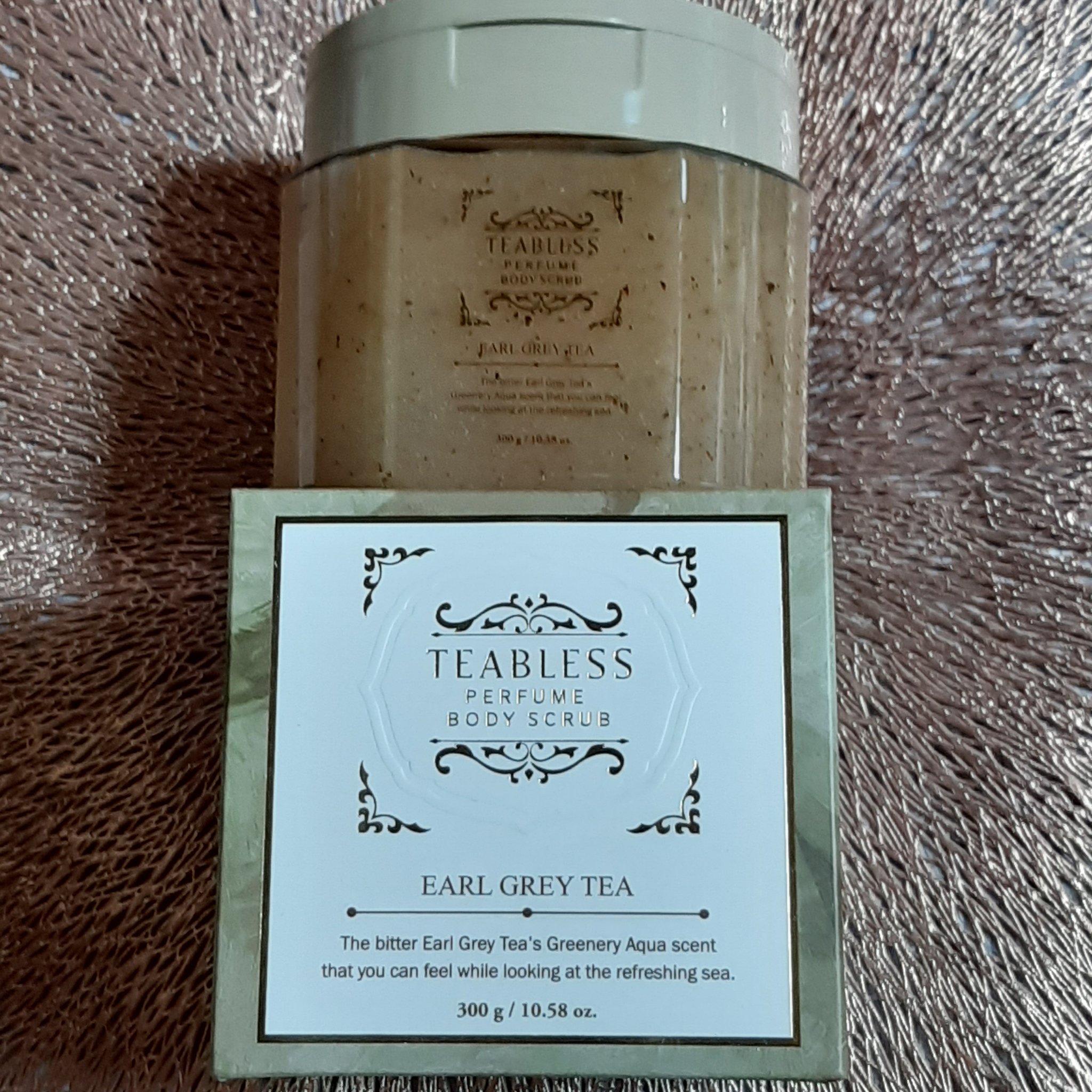 アールグレイティージャム ボディスクラブ/TEABLESS/ボディスクラブを使ったクチコミ（1枚目）