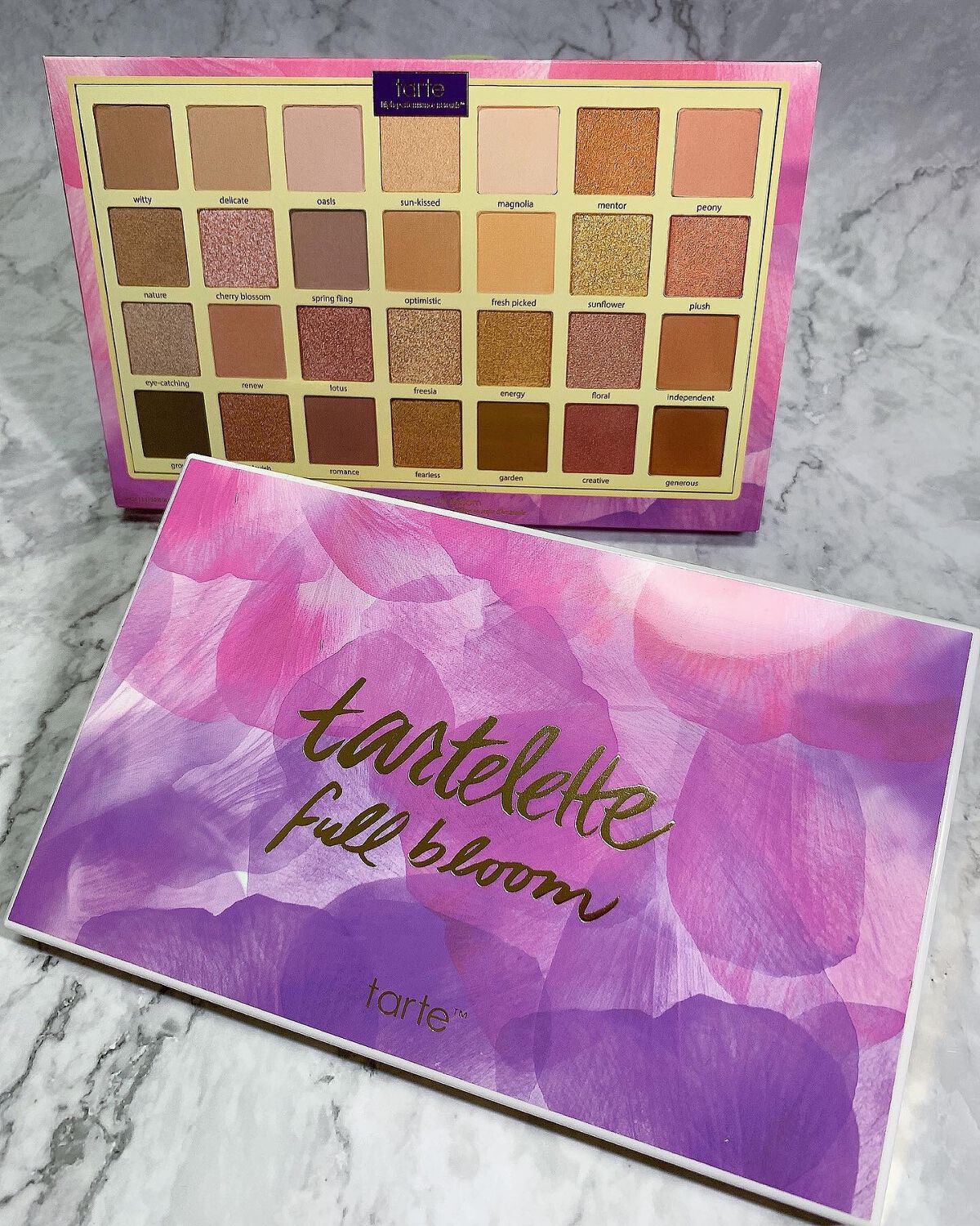 タルトレット フル ブルーム アマゾニアンクレイ パレット/tarte/アイシャドウパレットを使ったクチコミ(2枚目)