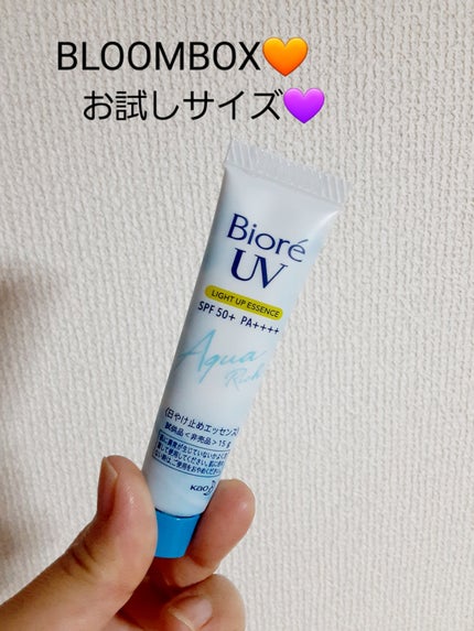 ビオレUV アクアリッチ ライトアップエッセンス/ビオレ/日焼け止めクリームを使ったクチコミ(2枚目)