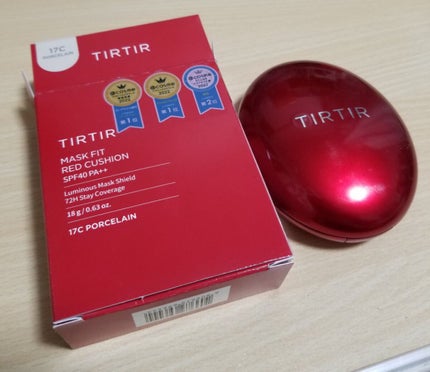 マスク フィット レッド クッション/TIRTIR(ティルティル)/クッションファンデーションを使ったクチコミ(1枚目)