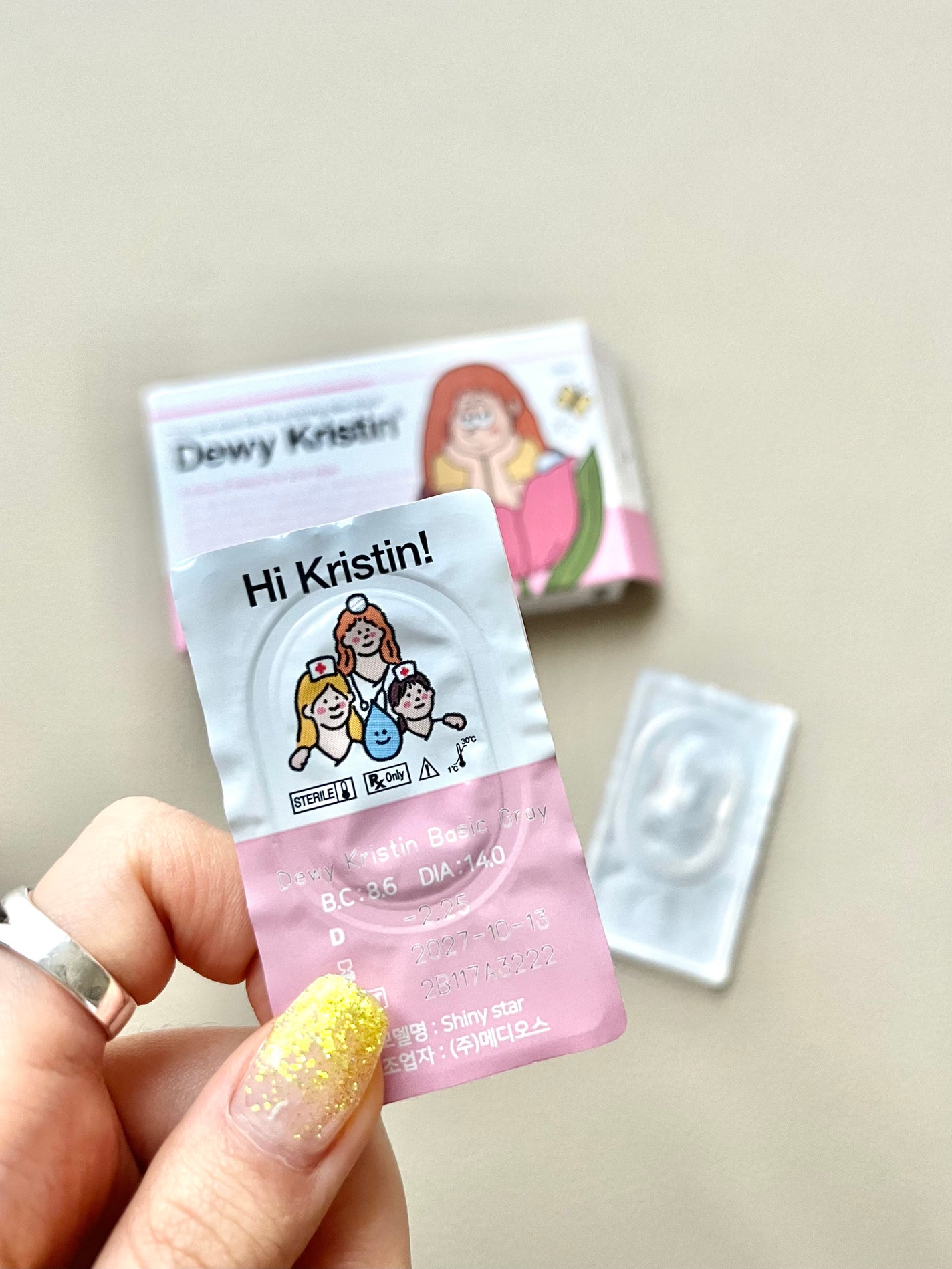 Dewy Kristin/Hapa kristin/カラーコンタクトレンズを使ったクチコミ(4枚目)