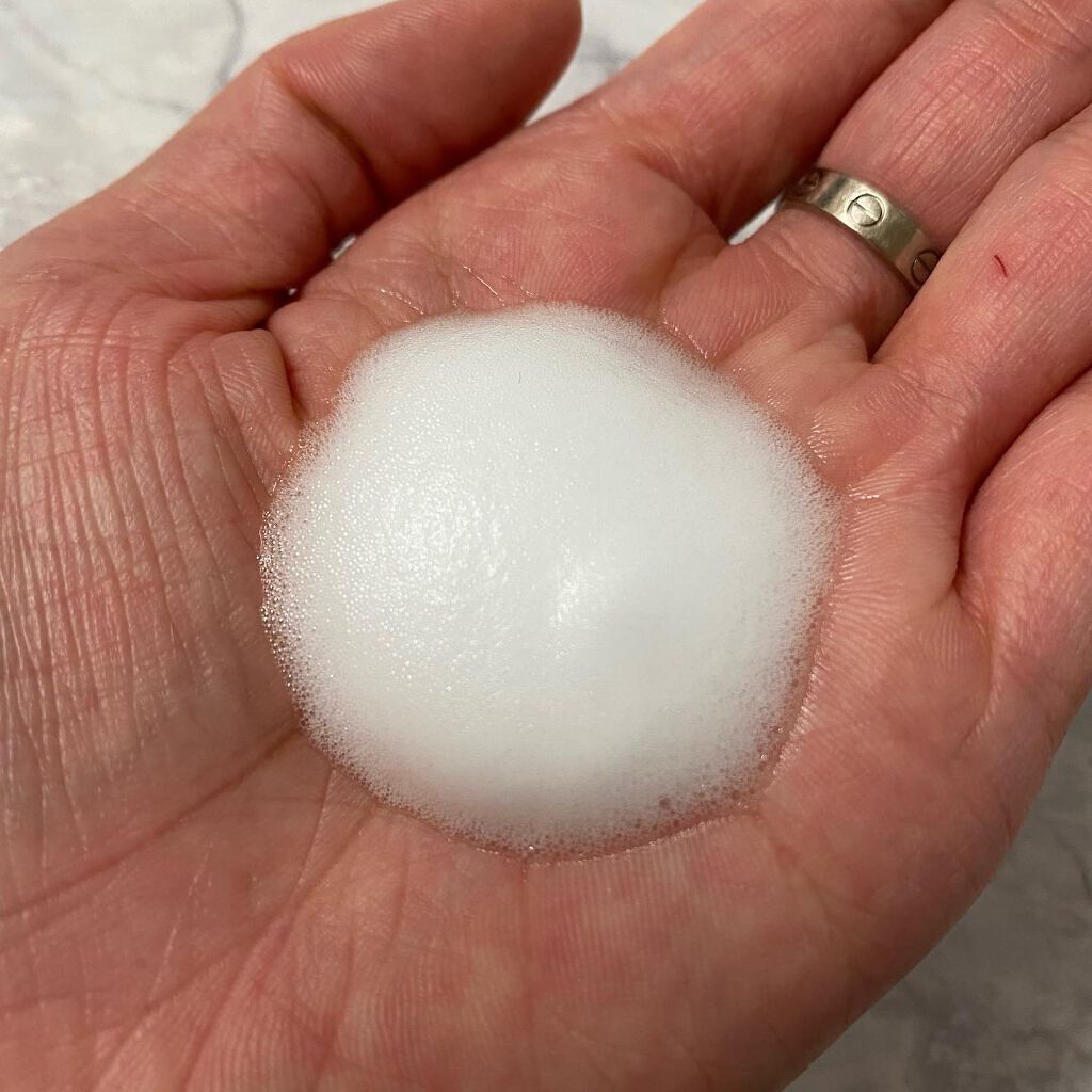 アミノフェイスウォッシュフォーム 本体150ml/WHOMEE/泡洗顔を使ったクチコミ（3枚目）