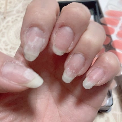 セミキュアジェルネイル(ハンド)/ohora/ネイルシールを使ったクチコミ(6枚目)