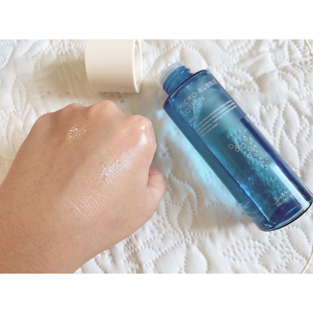 薬用マイクロバブルローション/Macchia Label/化粧水を使ったクチコミ(2枚目)