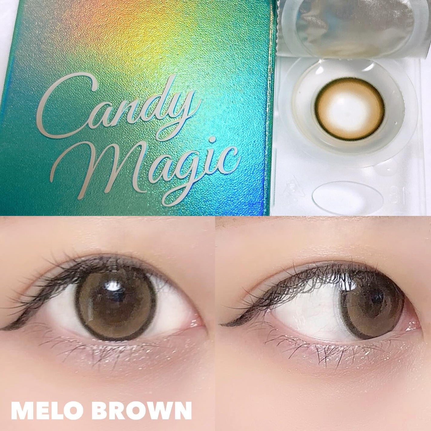 candymagic1day(キャンディーマジックワンデー)/candy magic/ワンデー(1DAY)カラコンを使ったクチコミ(2枚目)