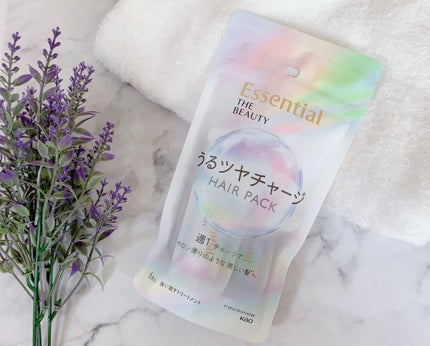 ザビューティ うるツヤチャージヘアパック/エッセンシャル/ヘアマスク・ヘアパックを使ったクチコミ(2枚目)