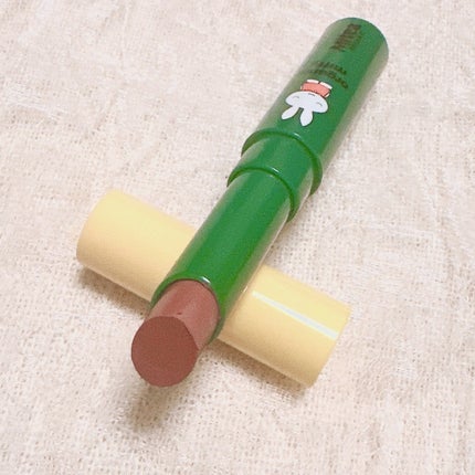 セラムオイルリップスティック 05 ピグピンク/ミティア オーガニック/口紅を使ったクチコミ(2枚目)