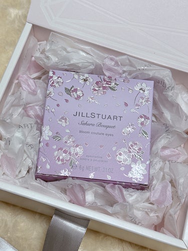 ジルスチュアート ブルームクチュール アイズ 23 sakura symphony<サクラブーケ>（限定）/JILL STUART/アイシャドウパレットを使ったクチコミ（1枚目）