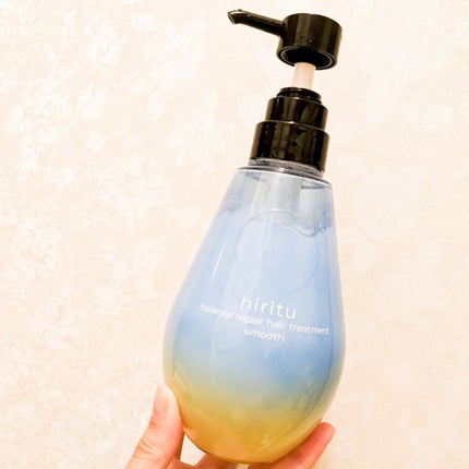 バランスリペア シャンプー/ヘアトリートメント スムース/hiritu/市販シャンプーを使ったクチコミ(4枚目)