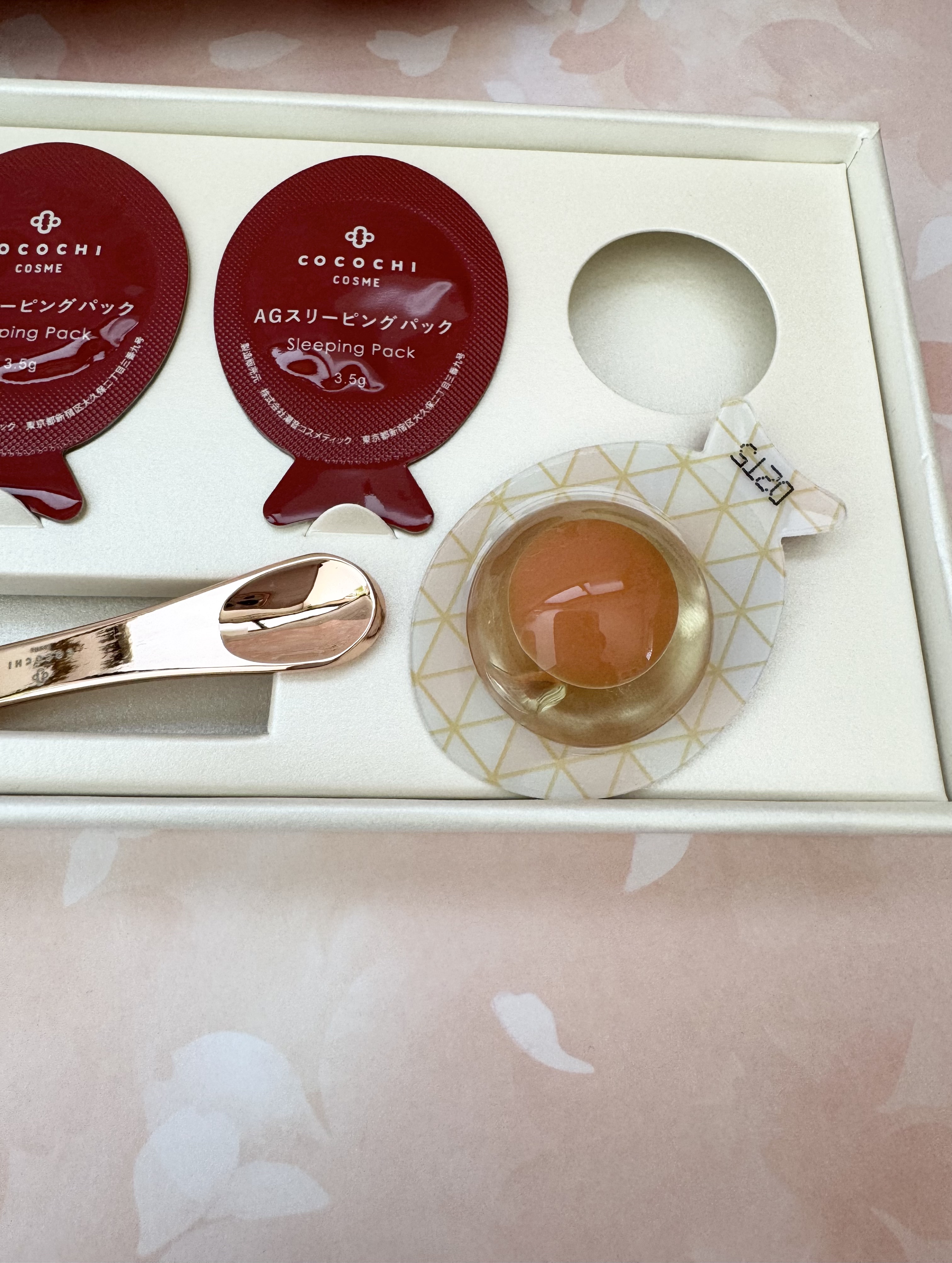 ココチ AG スリーピングパック N/COCOCHI/フェイスクリームを使ったクチコミ（2枚目）