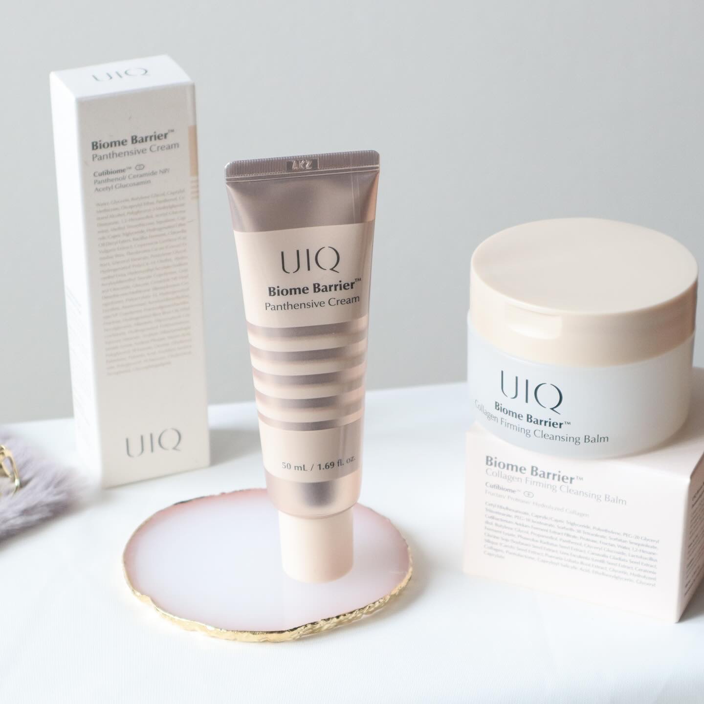 バイオームバリアコラーゲンファーミングクレンジングバーム/UIQ/クレンジングバームを使ったクチコミ（1枚目）