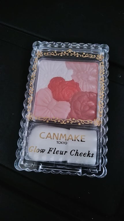 グロウフルールチークス/キャンメイク/パウダーチークを使ったクチコミ(1枚目)