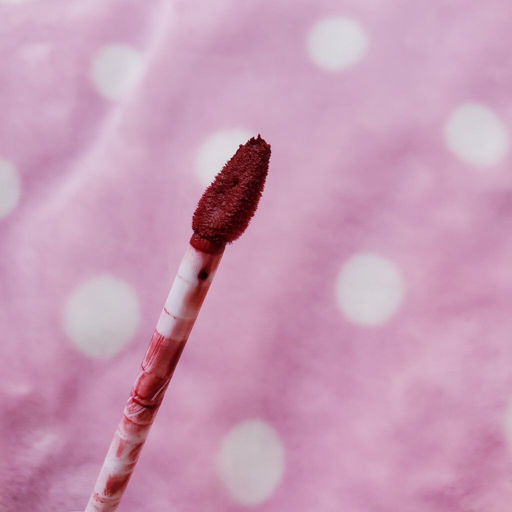 INTO U INTO YOU Walk Alone（独行）シリーズリップカラーのクチコミ「INTO YOU 　Walk Aloneベルベットマットリップカラー 147

ブリリアントプ.....」（3枚目）