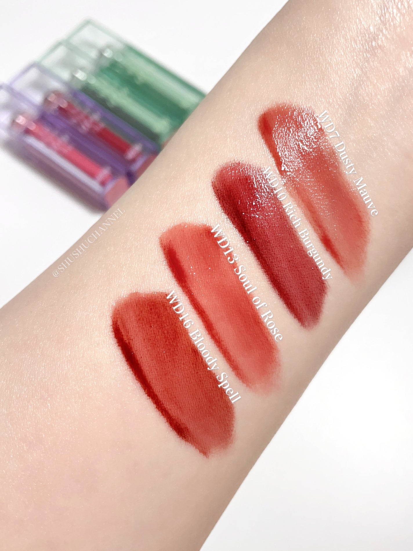 ザ ウォータリーデューティント/MERZY/リップティントを使ったクチコミ(5枚目)