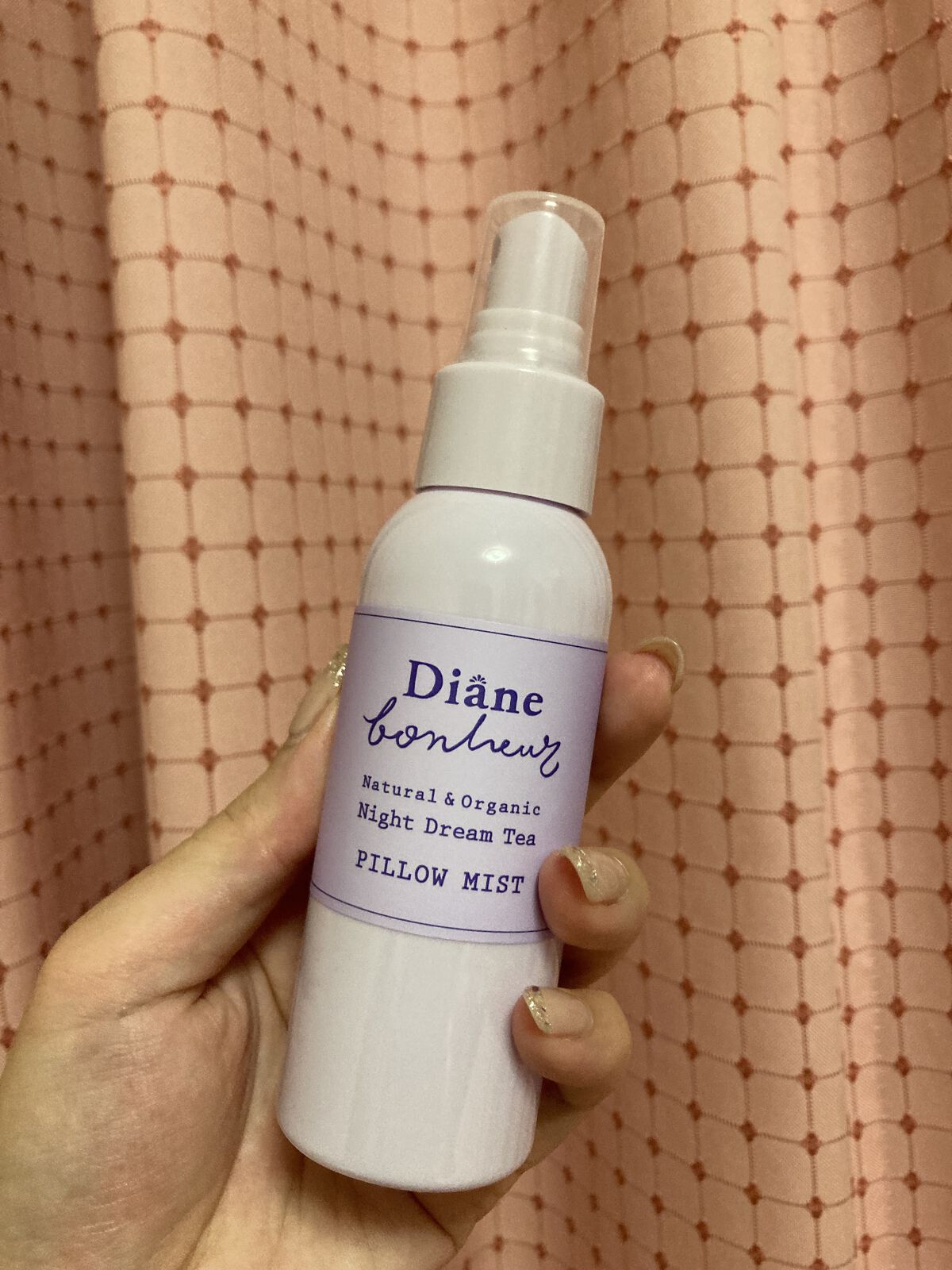 ダイアンボヌール おやすみピローミスト ナイトドリームティーの香り/ダイアン/ファブリックミストを使ったクチコミ（1枚目）