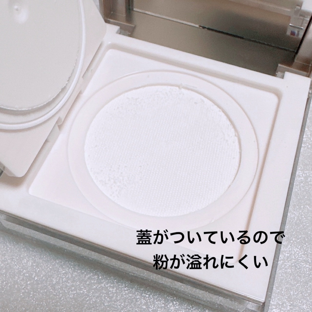 トランスルーシェントブルーリング ルースパウダー/PERFECT DIARY/ルースパウダーを使ったクチコミ（3枚目）