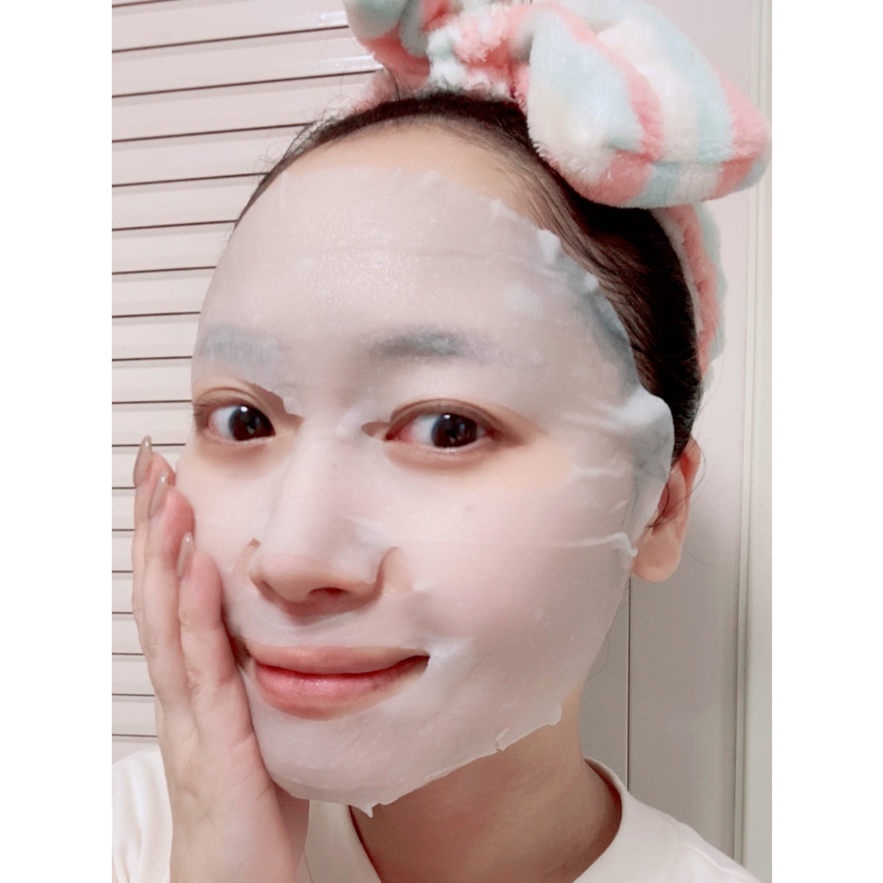 ブルー レイク モイスチャー マスク/SOROU/シートマスク・パックを使ったクチコミ（3枚目）