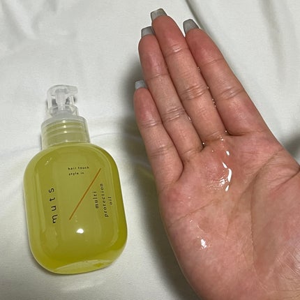 マルチ プロテクションオイル/ミューツへアタッチ/ヘアオイルを使ったクチコミ(3枚目)