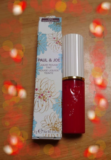 リキッドルージュ ティント(1/5新発売)/PAUL & JOE BEAUTE/口紅を使ったクチコミ（1枚目）