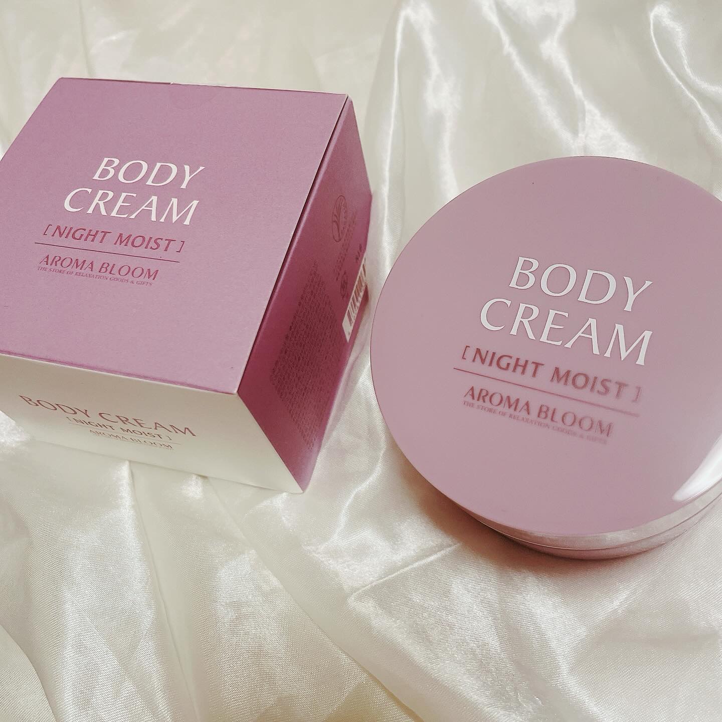 ボディクリーム ナイトモイスト 150g/アロマブルーム/ボディクリームを使ったクチコミ（1枚目）