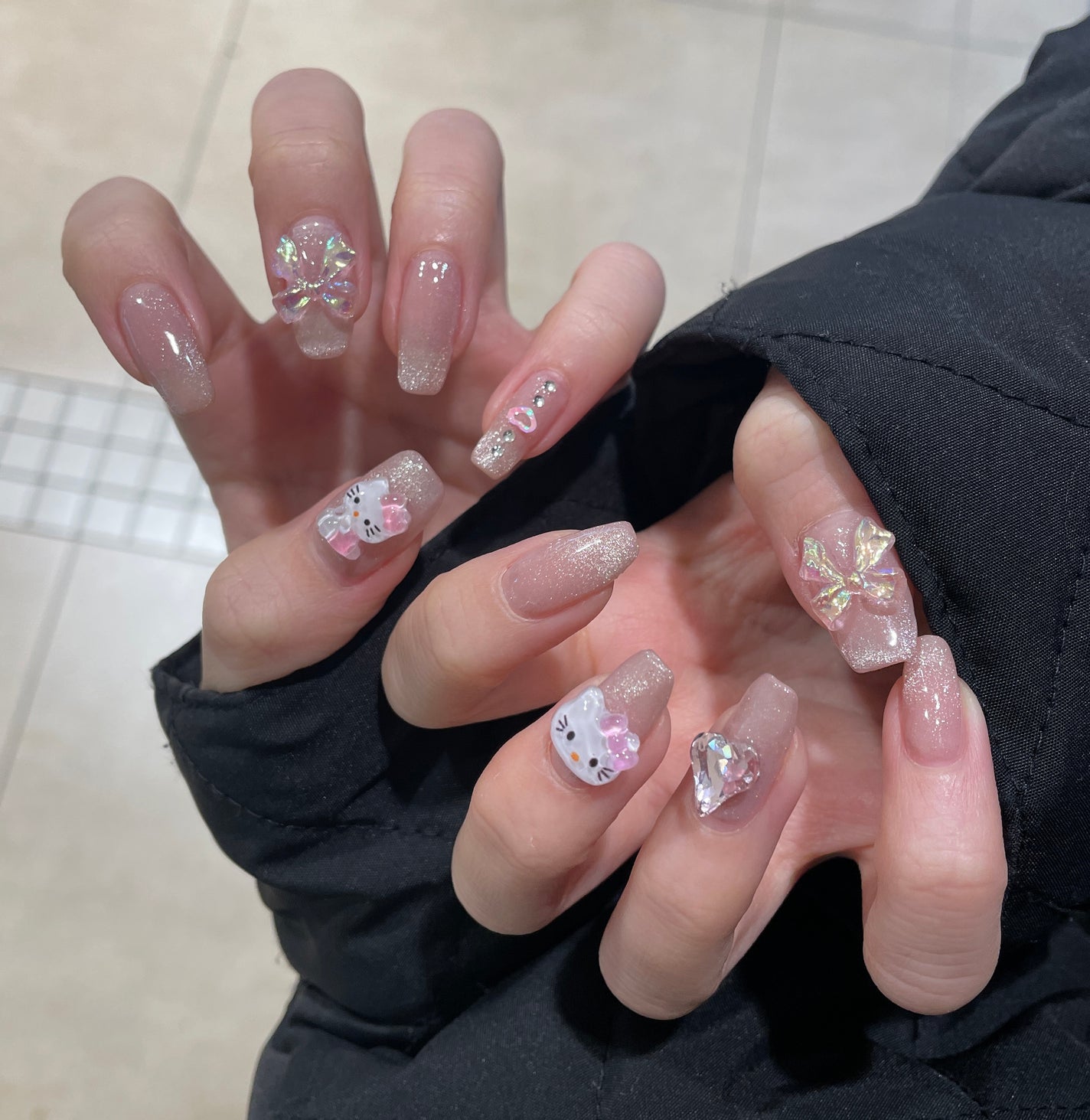 ジェルネイル(ライト対応)/セリア/ジェルネイルを使ったクチコミ(1枚目)