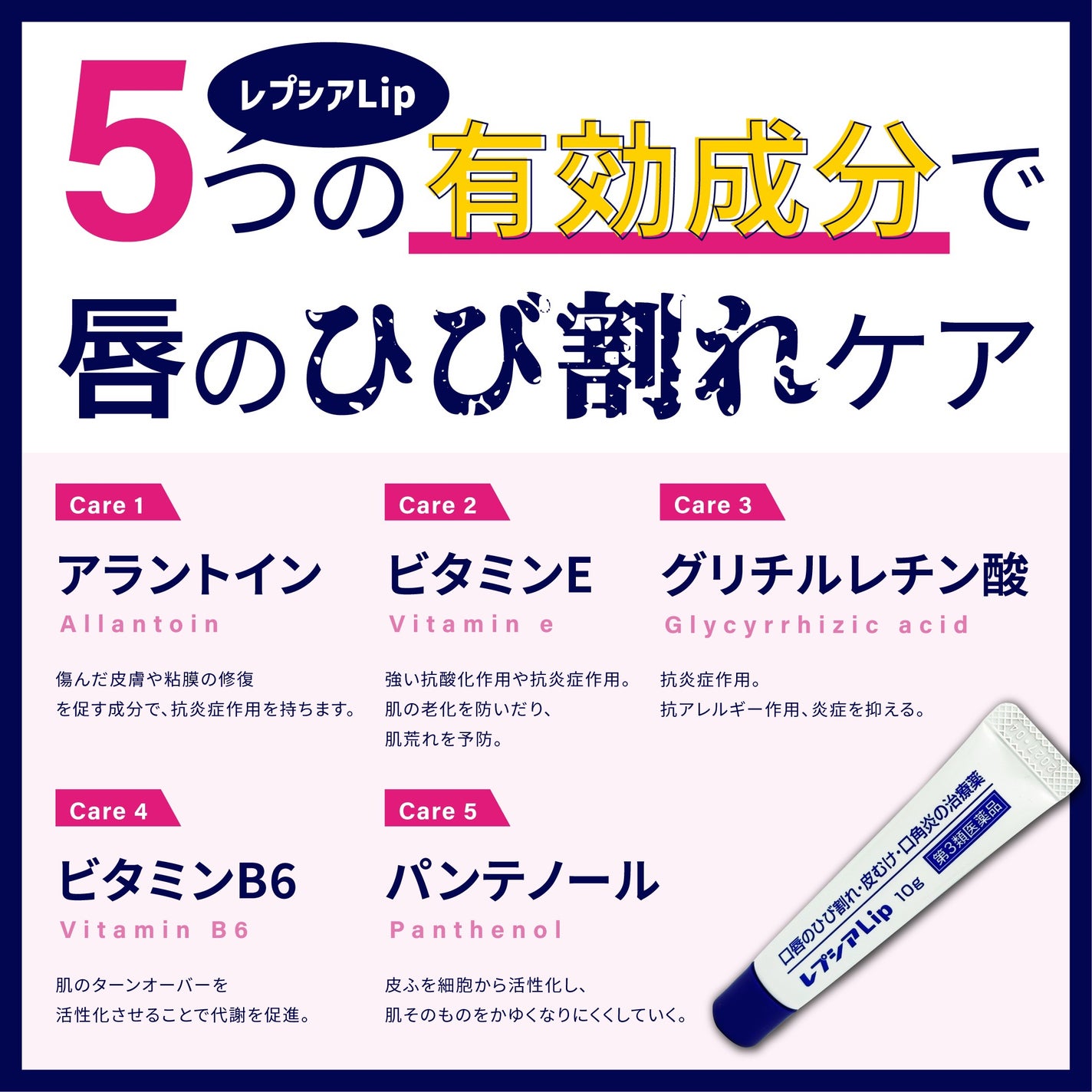 レプシアLIP 10g(医薬品)/ジャパンメディック/その他を使ったクチコミ(1枚目)