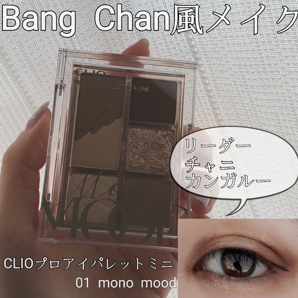 プロ アイパレット ミニ/CLIO/アイシャドウパレットを使ったクチコミ（1枚目）
