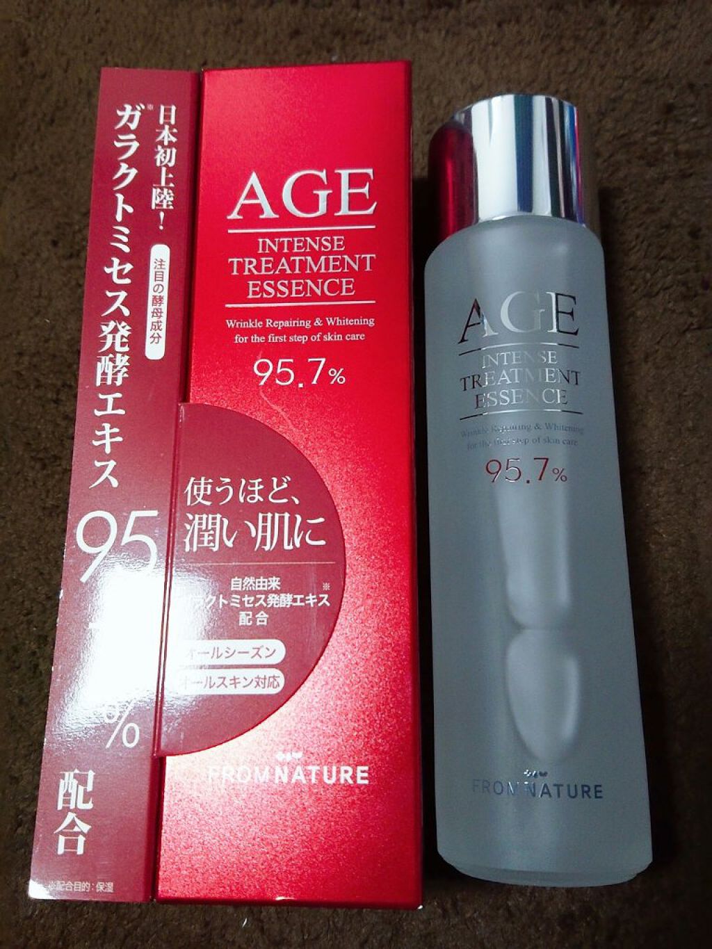 エイジ トリートメント エッセンス 95.7%/FROM NATURE/化粧水を使ったクチコミ（1枚目）