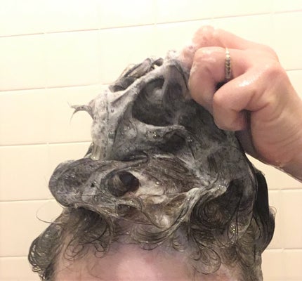 リフレッシュ × さらつや シャンプー/トリートメント/h&s/市販シャンプーを使ったクチコミ(2枚目)